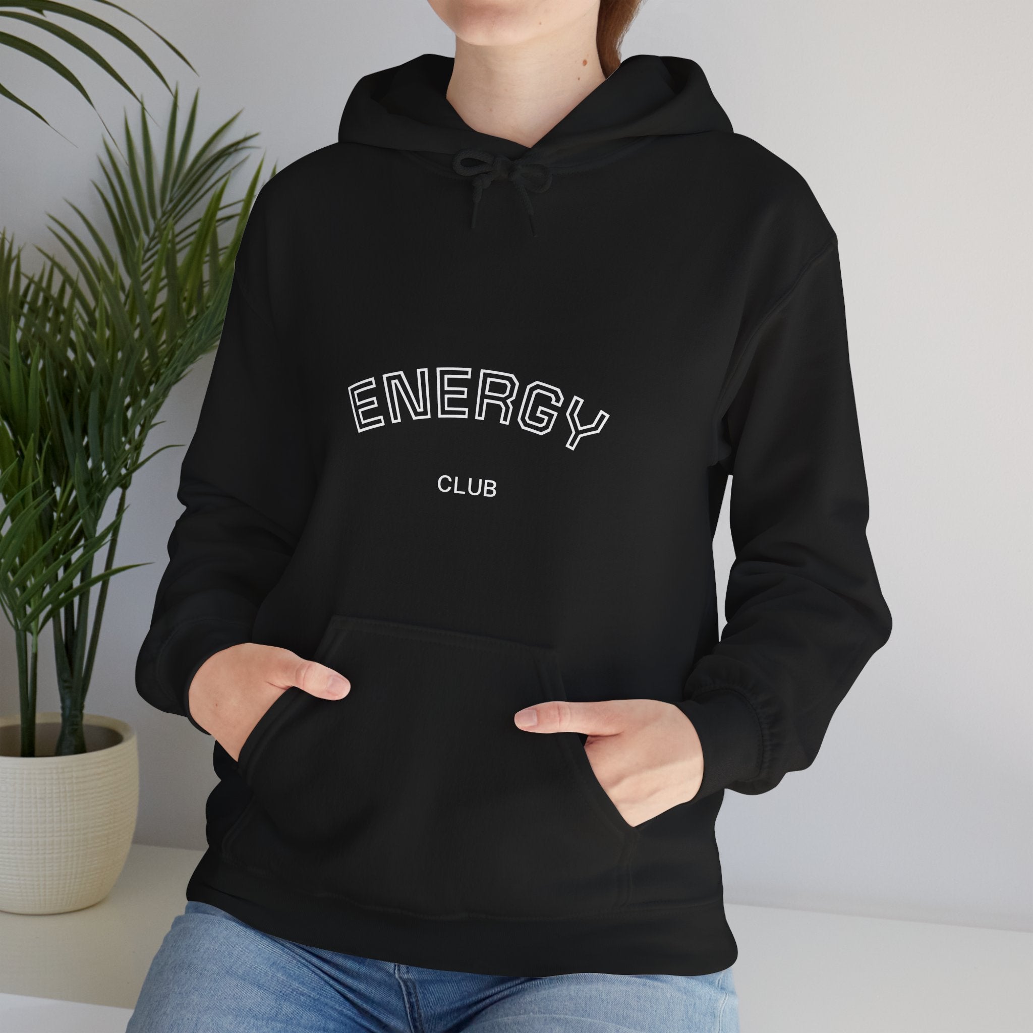 Hoodie Energy Club - Oversized